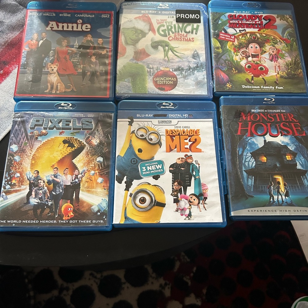 GUC Blu-ray’s. One unopened